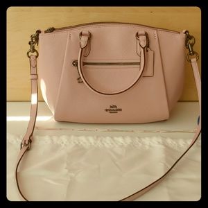 Coach Elise Satchel Pink